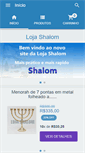 Mobile Screenshot of lojashalom.com.br